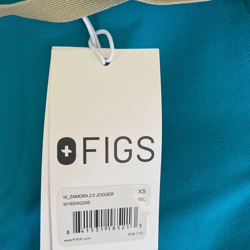 BRAND NEW limited edition teal Fig joggers